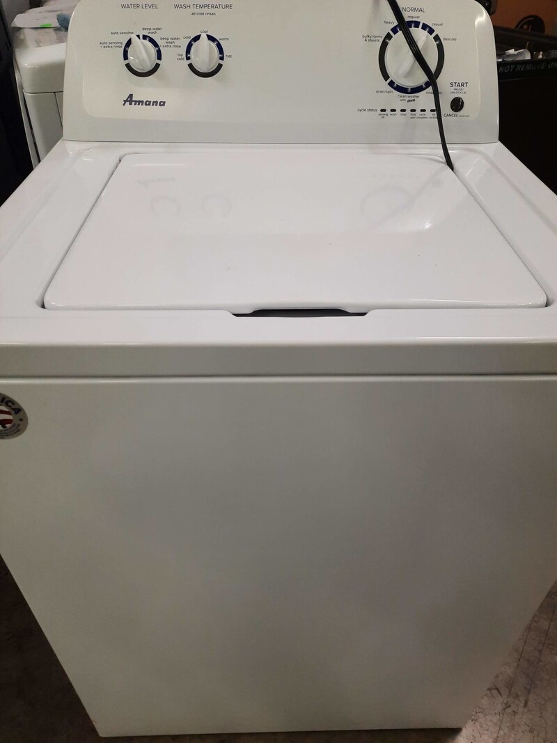 Amana *NTW4516FW 3.5-cu ft Agitator Top-Load Washer (White)