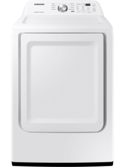 Samsung *DVG45T3200W  7.2-cu ft Reversible Side Swing Door Gas Dryer (White)