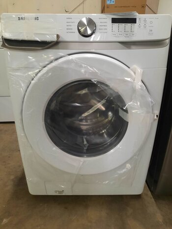 Samsung *WF45T6000AW 4.5 cu. ft. High-Efficiency Front Load Washer with Self-Clean+ in White