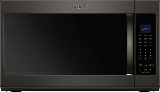 Whirlpool *WMH32519HV  1.9 cu. ft. Over the Range Microwave in Fingerprint Resistant Black Stainless Steel with Sensor Cooking