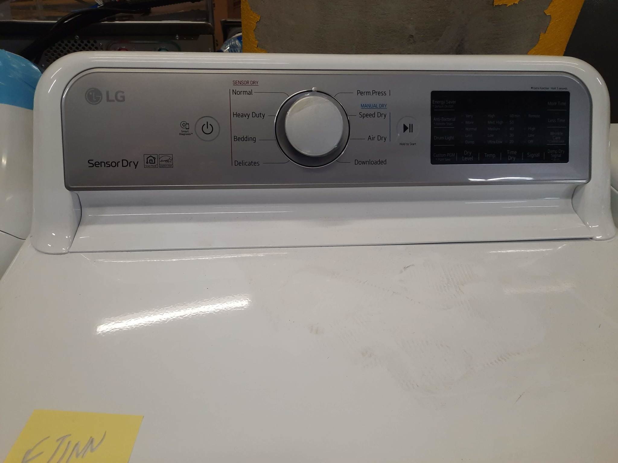 LG LG DLE7300WE (103KWHX5Z849) 7.3 cu. ft. Ultra Large Smart Front Load Electric Vented Dryer with EasyLoad Door and Sensor Dry in White,