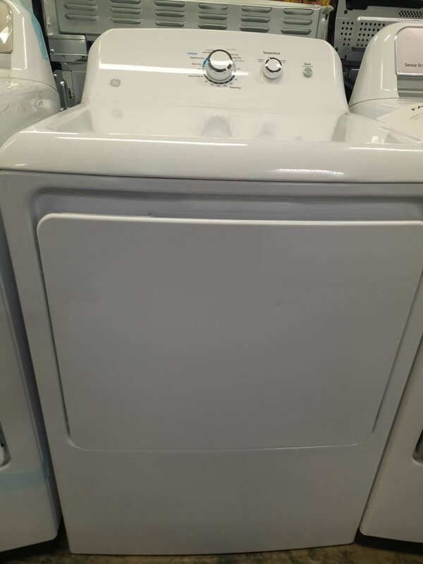 GE *GE GTD33EASKWW  7.2 cu. ft. 240 Volt White Electric Vented Dryer