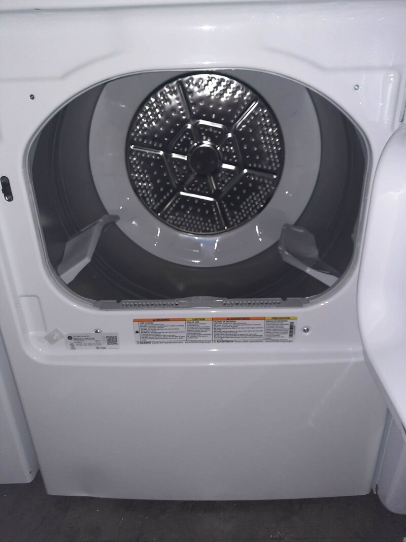 GE GE GTD33EASKWW  7.2 cu. ft. 240 Volt White Electric Vented Dryer