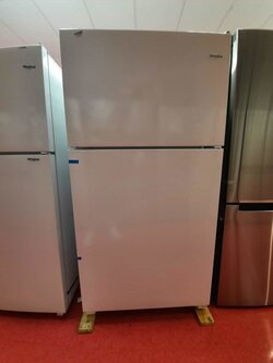Whirlpool *WRT311FZDW 20 cu. ft. Top Freezer Refrigerator in White