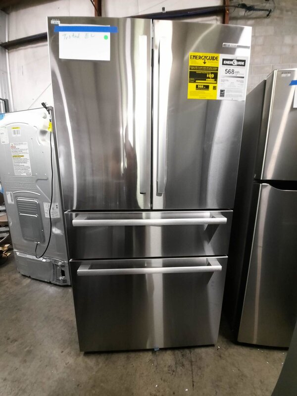 Bosch *Bosch  B36CL80SNS 800 Series 36 in. 21 cu. ft. French 4 Door Refrigerator in Stainless Steel with Dual Compressor, Counter-Depth