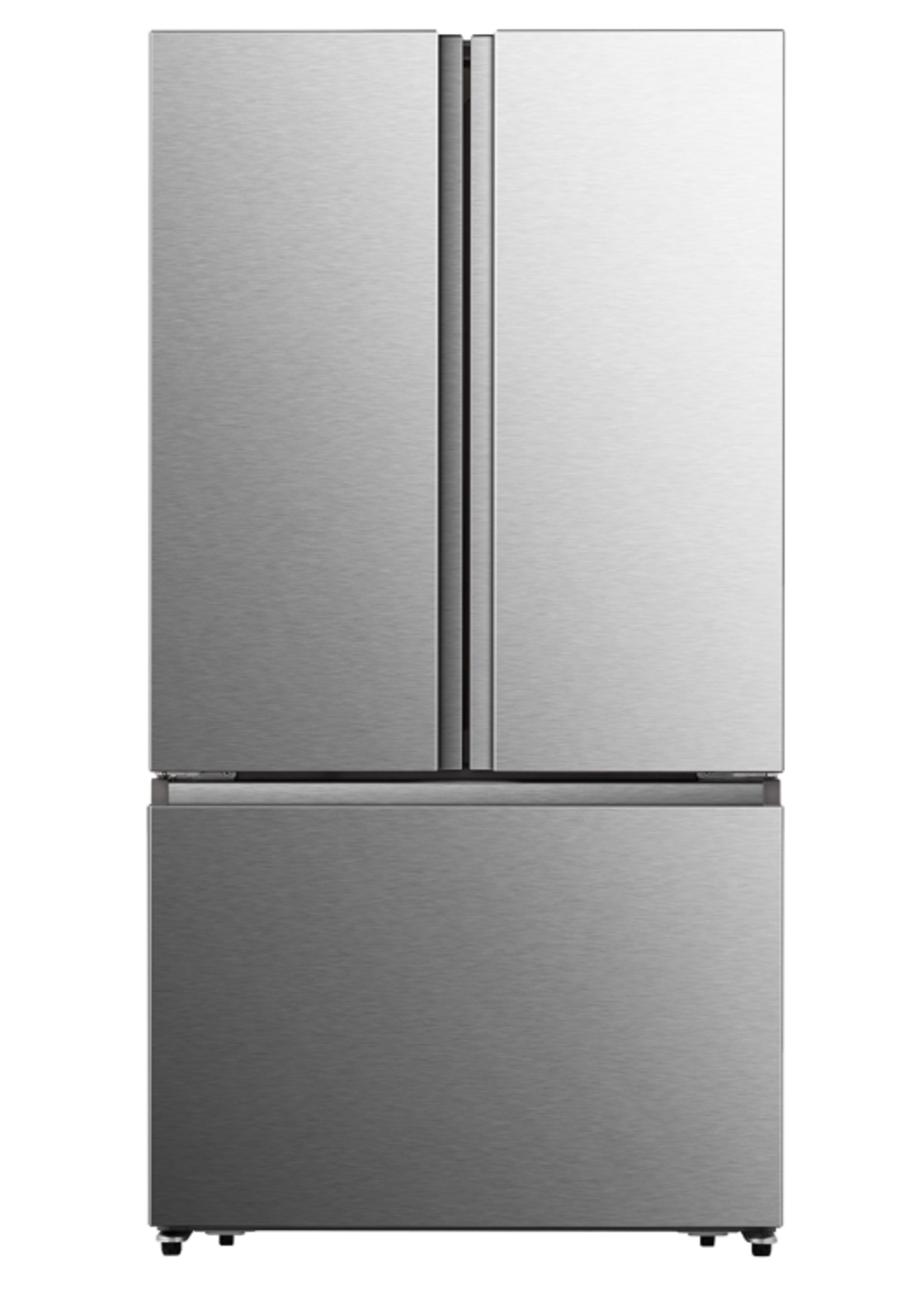 Hisense *HISENSE   HRF266N6CSE  26.6-cu ft French Door Refrigerator with Ice Maker (Fingerprint-Resistant Stainless Steel) ENERGY STAR