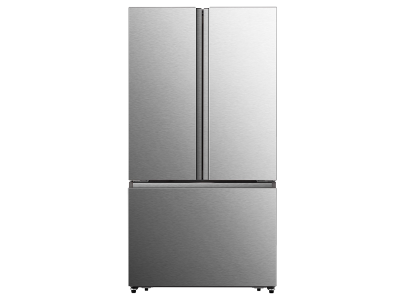 Hisense *HISENSE   HRF266N6CSE  26.6-cu ft French Door Refrigerator with Ice Maker (Fingerprint-Resistant Stainless Steel) ENERGY STAR