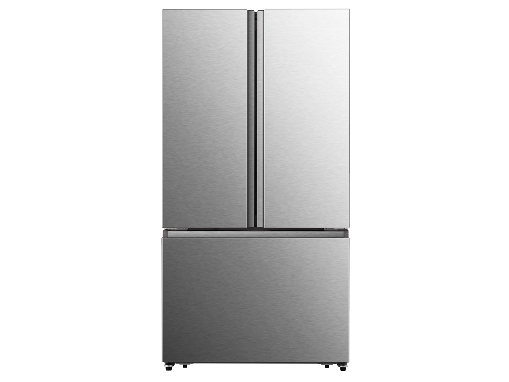 HISENSE HRF266N6CSE 26.6-cu ft French Door Refrigerator with Ice Maker  (Fingerprint-Resistant Stainless Steel) ENERGY STAR