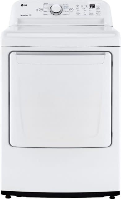 LG *LG  DLE7000W   LG - 7.3 Cu. Ft. Electric Dryer with Sensor Dry - White