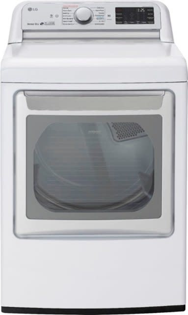 LG *LG  DLEX7800WE  TurboSteam Smart Wi-Fi Enabled 7.3-cu ft Electric Dryer (White