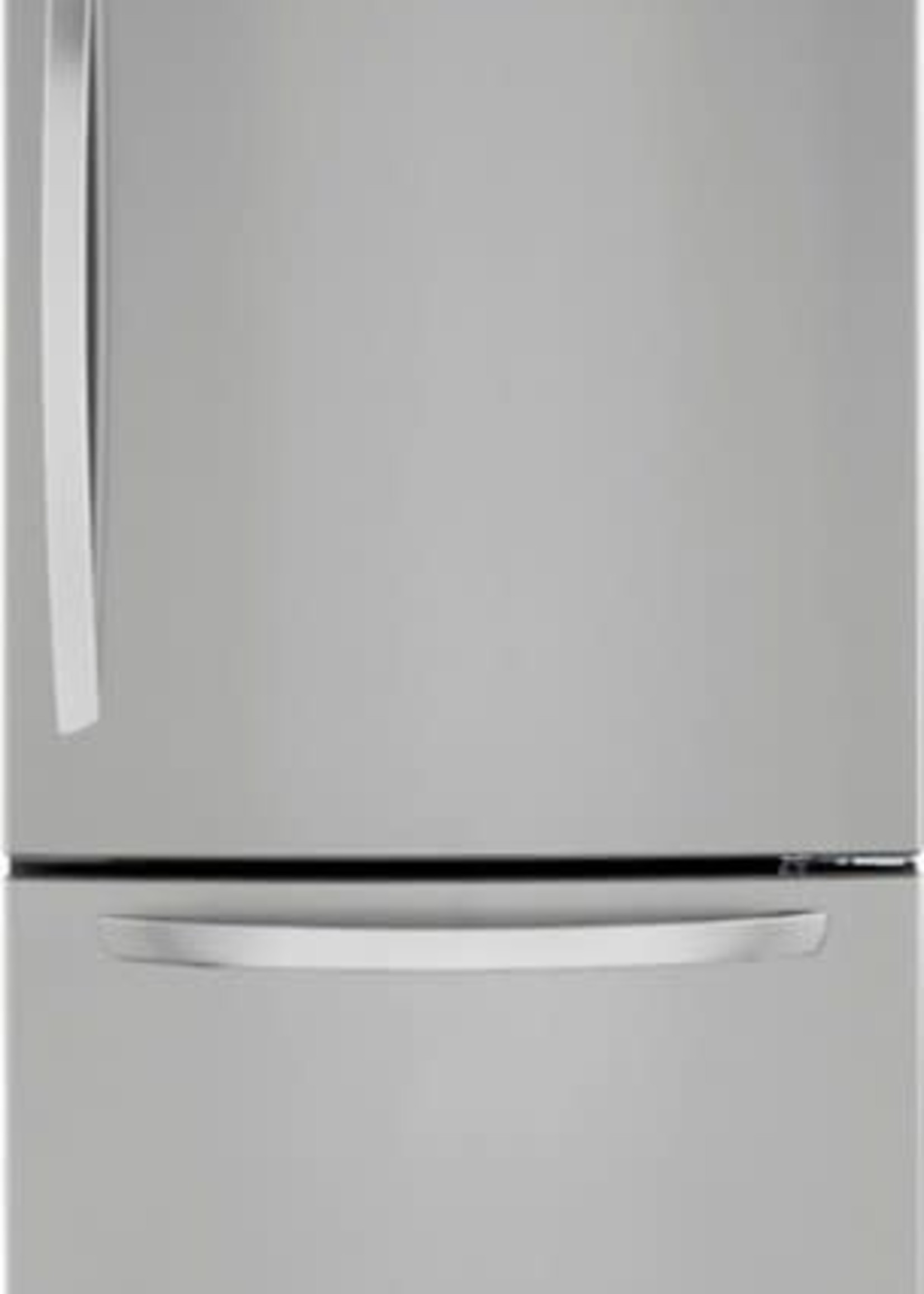 LG *LG  LRDCS2603S/00  25.50 cu. ft. Bottom Freezer Refrigerator in PrintProof Stainless Steel with Filtered Ice and Smart Cooling