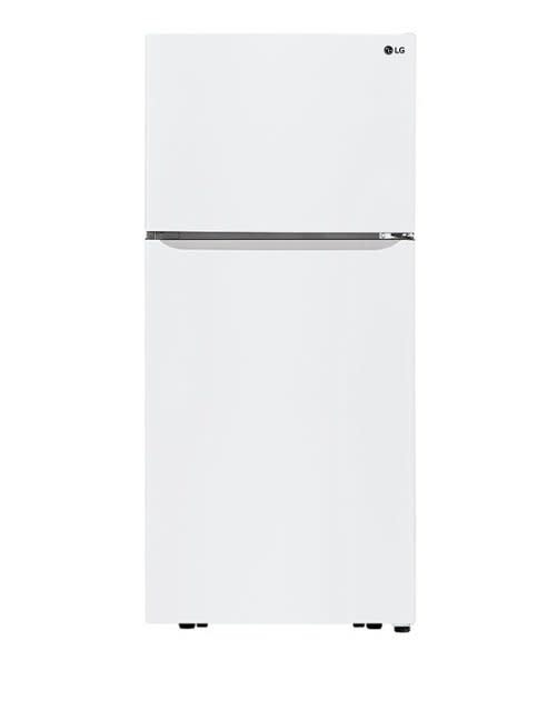 LG *LTCS20020W  30 in. 20 cu ft. Top Freezer Refrigerator in White with Reversible Door