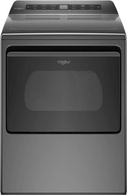 Whirlpool *WED8127LC 7.4-cu ft Steam Cycle Smart Electric Dryer (Chrome Shadow) ENERGY STAR