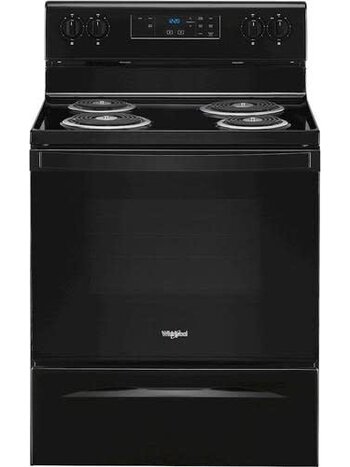 Whirlpool *WFC150M0JB   4.8 Cu. Ft. Freestanding Electric Range with Keep Warm Setting - Black