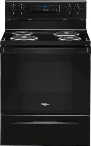 Whirlpool *Whirlpool  WFC150M0JB   4.8 Cu. Ft. Freestanding Electric Range with Keep Warm Setting - Black