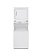 GE *GUD27ESSMWW GE Electric Stacked Laundry Center with 3.8-cu ft Top load Washer and 5.9-cu ft Dryer ( White )