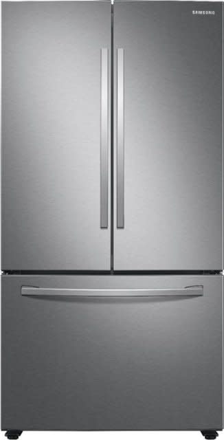 Samsung *RF28T5001SR  28.2-cu ft French Door Refrigerator with Ice Maker (Fingerprint-Resistant Stainless Steel) ENERGY STAR