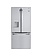 LG *LFDS22520S  -21.8-cu ft 3 -Door French Door Refrigerator with Ice Maker with Water and Ice Dispenser ( Stainless Steel ) ENERGY STAR Certified