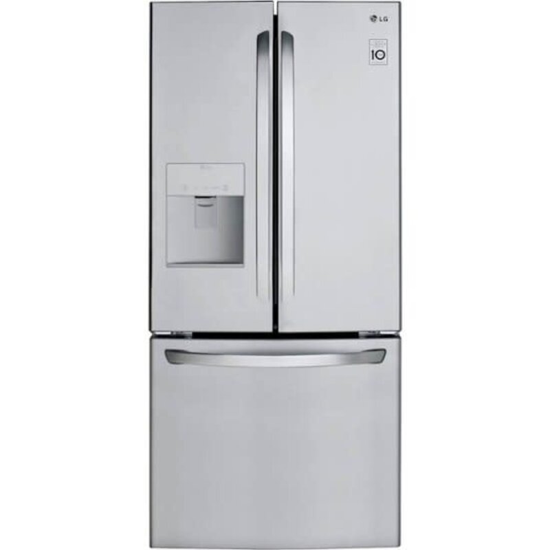 LG *LG  LFDS22520S   30 inch 21.8 cu. ft. French Door Refrigerator with External Water Dispenser in Stainless Steel
