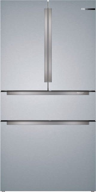 Bosch *B36CL80ENS - 800 Series 21 cu. ft. Smart Counter Depth 4-Door French Door Recessed Handle Refrigerator Stainless Steel, Ice and Water