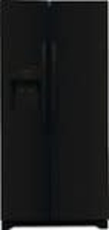 Frigidaire *Frigidaire FRSS2323AB  22.3-cu ft 33" Side-by-Side Refrigerator with Ice Maker (Black)