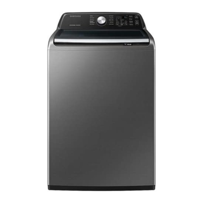 Samsung *Samsung WA44A3405AP  4.4 cu. ft. Top Load Washer with ActiveWave™ Agitator and Active WaterJet - Platinum