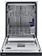 Samsung **Samsung DW80N3030UB   51-Decibel Front Control 24-in Built-In Dishwasher (Black) ENERGY STAR