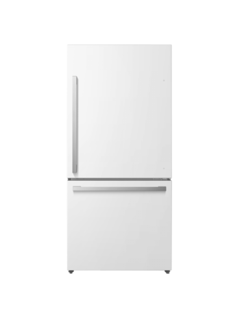 Hisense *HRB171N6AWE  17.2-cu ft Counter-Depth Bottom-Freezer Refrigerator (White) ENERGY STAR