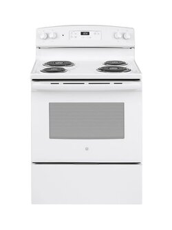 GE *JBS360DMWW    30 in. 5.0 cu. ft. Freestanding Electric Range in White