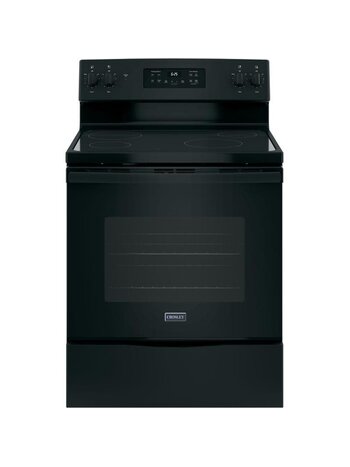 Crosley *Crosley XB625DKBB  (NIB) 30" Electric  5.3 cu ft oven with   Smoothtop , Self Cleaning in Black