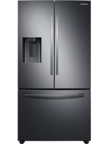 Samsung *RF27T5201SG  27-cu ft French Door Refrigerator with Ice Maker (Fingerprint Resistant Black Stainless Steel) ENERGY STAR