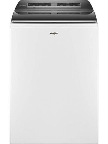 Whirlpool *WTW8127LW  5.2-5.3 Cu. Ft. Smart Top Load Washer with 2 in 1 Removable Agitator - White