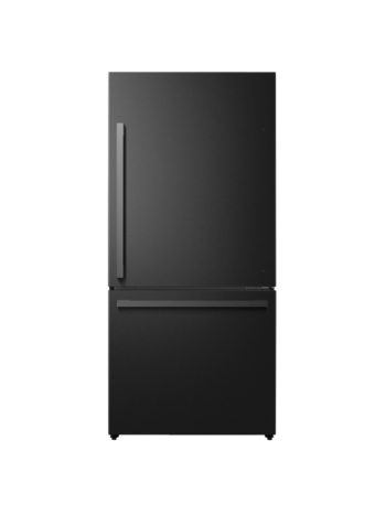 Hisense * HRB171N6ABE   17.2-cu ft Counter-depth Bottom-Freezer Refrigerator (Black Metallic Steel) ENERGY STAR