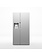 Midea *Midea MRS26D5AST  26.3-cu ft Side-by-Side Refrigerator with Ice Maker (Stainless Steel)