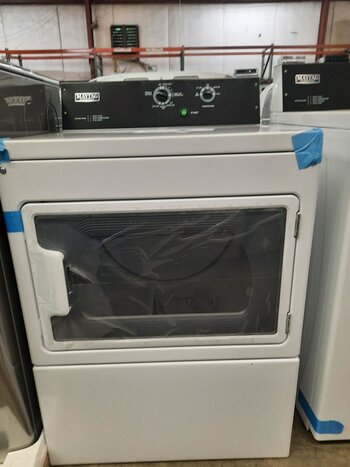 Maytag *MEDP576KW 7.4 cu. ft. Commercial-Grade Residential Dryer in White