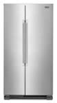 Maytag *MSS25N4MKZ  25 Cu. Ft. Side-by-Side Freestanding Refrigerator, Fingerprint Resistant - Stainless Steel