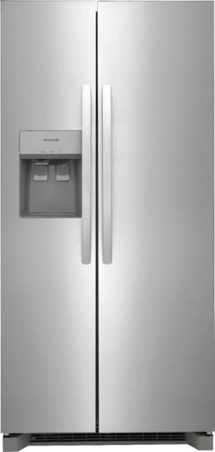Frigidaire *Frigidaire FRSS2323AS  22.3 Cu. Ft. Side-by-Side Refrigerator - 33 INCH WIDTH  Stainless Steel
