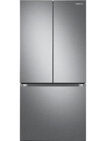Samsung *RF18A5101SR   17.5 cu. ft. 3-Door French Door Counter Depth Refrigerator with WiFi and Twin Cooling Plus® - Fingerprint Resistant Stainless Steel