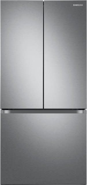 Samsung *RF18A5101SR   17.5 cu. ft. 3-Door French Door Counter Depth Refrigerator with WiFi and Twin Cooling Plus® - Fingerprint Resistant Stainless Steel