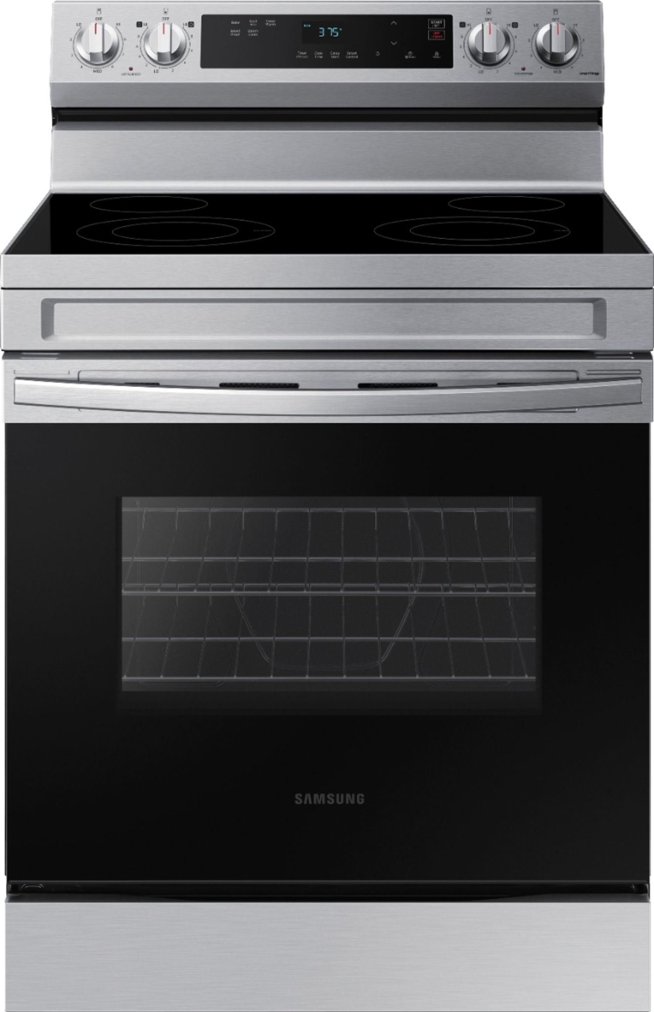 Samsung *NE63A6111SS  6.3 cu. ft. Freestanding Electric Range with WiFi and Steam Clean - Stainless Steel
