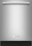 Kitchenaid *KDTE104KPS   47-Decibel Top Control 24-in Built-In Dishwasher (Stainless Steel with Printshield) ENERGY STAR