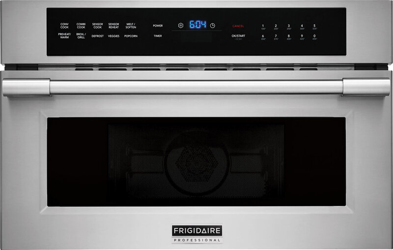 Frigidaire *FPMO3077TF  30 Inch Built-In Microwave with PowerSense™ Cooking Technology, PowerSense™ Broil & Grill, PowerSense™ Auto Defrost, PowerBright® LED Lighting, Convection, Keep Warm and 1.6 cu. ft. Capacity