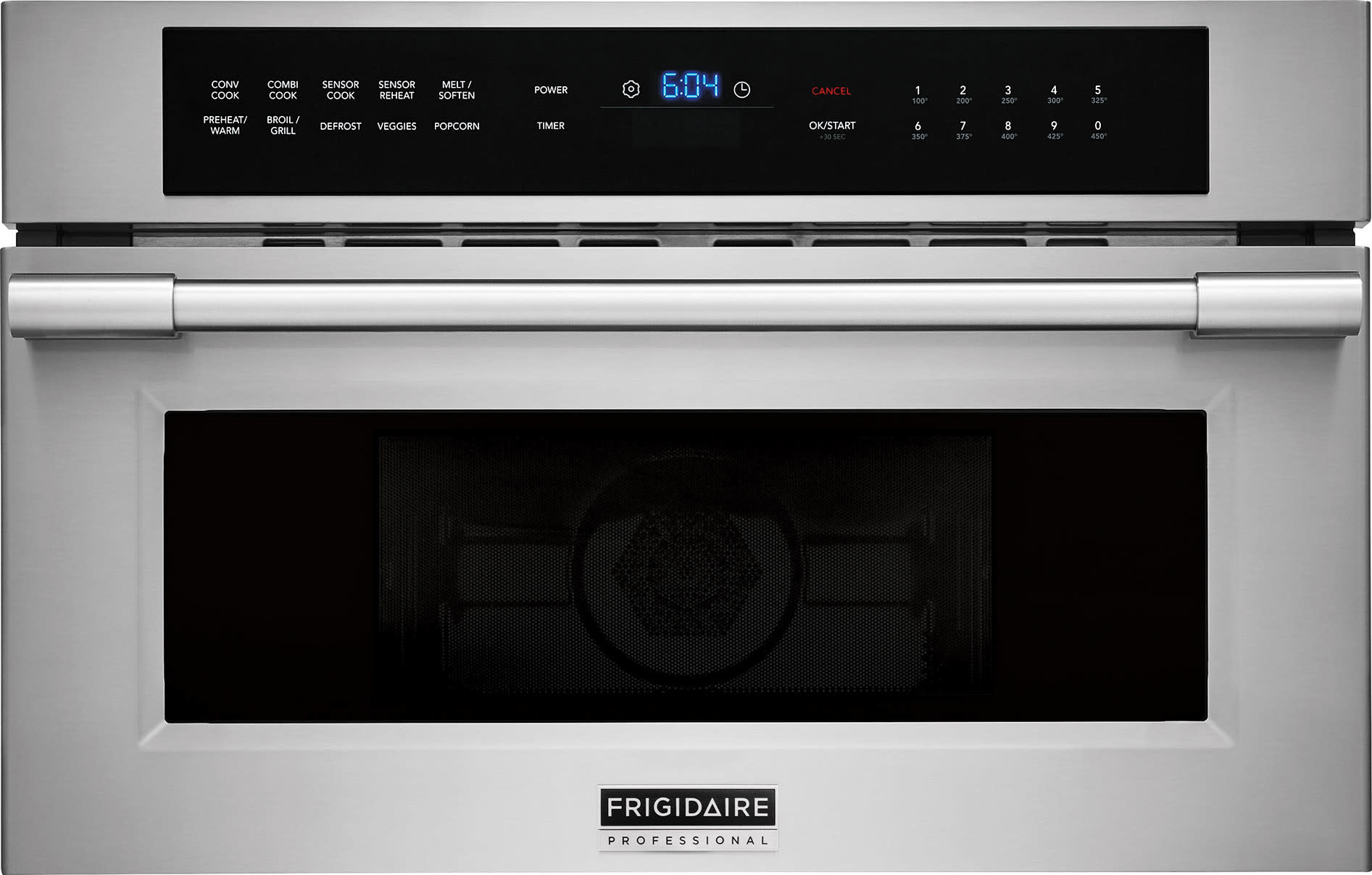 Frigidaire *FPMO3077TF  30 Inch Built-In Microwave with PowerSense™ Cooking Technology, PowerSense™ Broil & Grill, PowerSense™ Auto Defrost, PowerBright® LED Lighting, Convection, Keep Warm and 1.6 cu. ft. Capacity