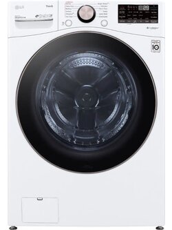 LG *WM4000HWA  4.5 Cu. Ft. High Efficiency Stackable Smart Front-Load Washer with Steam and Built-In Intelligence - White