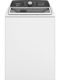 Whirlpool *WTW5057LW  4.7-4.8 Cu. Ft. Capacity Top Load Washer with Removable Agitator - White