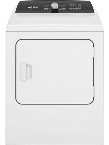 Whirlpool *WED5050LW  7-cu ft Vented Electric Dryer with Steam Cycle ( White )
