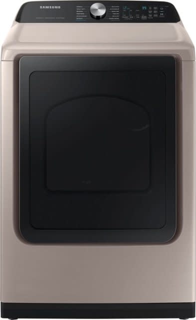Samsung *DVE52A5500C   7.4 cu. ft. Smart Electric Dryer with Steam Sanitize+ - Champagne