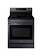 Samsung *NE63A6711SG 30-in Smooth Surface 5 Elements 6.3-cu ft Self-Cleaning Air Fry Convection Oven Freestanding Electric Range (Fingerprint Resistant Black Stainless Steel)