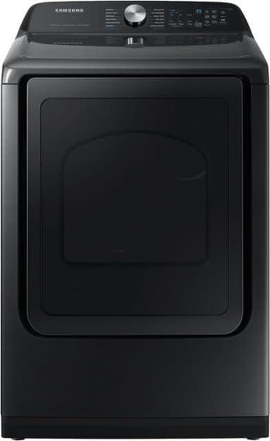 Samsung *Samsung DVE52A5500V 7.4 cu. ft. Smart Electric Dryer with Steam Sanitize+ - Brushed Black