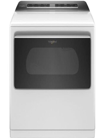 Whirlpool *WED8127LW   7.4 cu. ft. Top Load Electric Dryer with Advanced Moisture Sensing - White